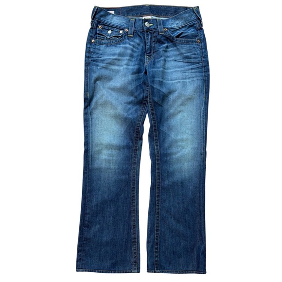 True Religion Other - True Religion Billy Bootcut Jeans Mens 32x32 Medium Wash Made in USA Blue Denim